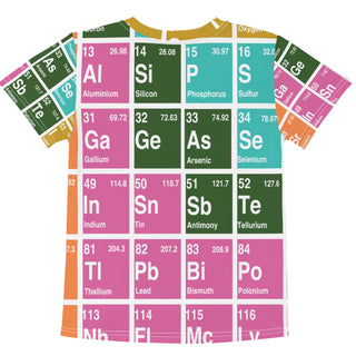 Periodic Table Kids Crew Neck Shirt