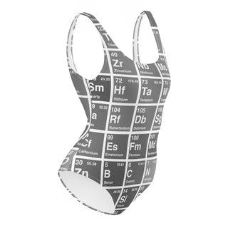 Periodic Table One-Piece Swimsuit