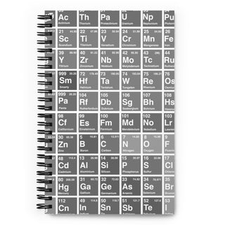 Periodic Table Spiral Notebook